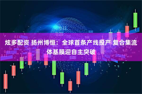 炫多配资 扬州博恒：全球首条产线投产 复合集流体基膜迎自主突破