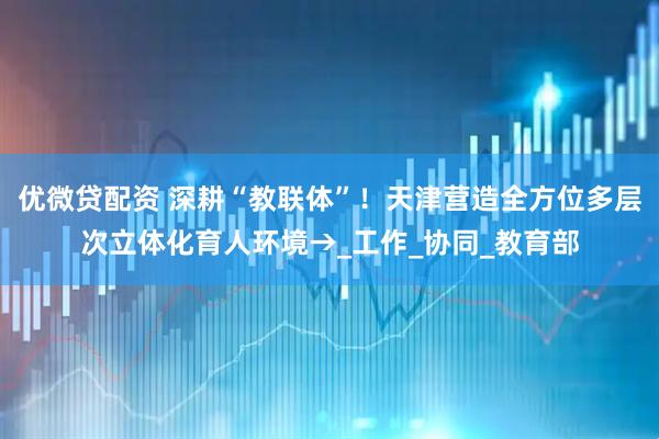 优微贷配资 深耕“教联体”！天津营造全方位多层次立体化育人环境→_工作_协同_教育部